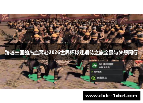 跨越三国的热血奔赴2026世界杯球迷期待之旅全景与梦想同行 跨越三国的热血奔赴2026世界杯球迷期待之旅全景与梦想同行
